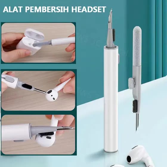 Caneta de limpeza multifuncional para fone de ouvido, ferramenta multifuncional de limpeza de fone de ouvido