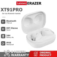 Lenovo ERAZER XT91PRO verdadeiro sem fio bluetooth V5.4 fones de ouvido à prova dwaterproof água IPX5 TWS Mini fones blu