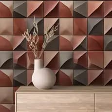 Papel de Parede Adesivo Cozinha Azulejo Colonial Lavável Autocolante Banheiro Lavabo Lavanderia 3D