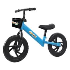 Bicicleta Infantil Balance Equilíbrio 12 Sem Pedal Eva Cor Azul