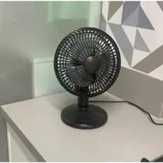 VENTILADOR MINI TURBO 20CM PRETO/PRATA 127V - VENTIMAIS - 70056