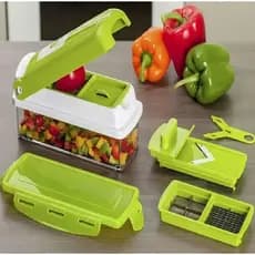 CONJUNTO CORTADOR DE LEGUMES FATIADOR MULTIUSO