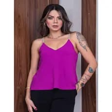 Lxc 2024 novo estilo cintura casual, elegante e versátil cor sólida suspender bottoming colete topo Blusa de Alcinha com Brilho