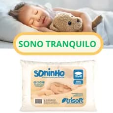 Travesseiro Bebê Infantil Criança Berçário Soninho 100% Algodão Macio