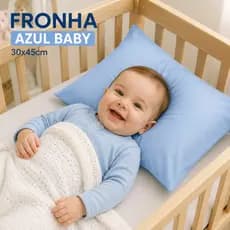 Fronha Infantil 30x45 Menino Micropercal Macia Antialérgica Com Zíper Capa Decoração