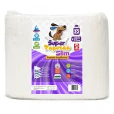 Tapete Higiênico para Cachorro Pet Super Tapetão Slim 60x55 com 30 Un.