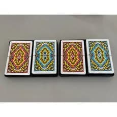 1  Baralhos Oken Tradicional Vermelho e Azul - Cartas para Truco, Buraco, Poker e Jogos
