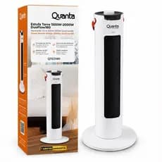 Aquecedor Torre Quanta Duoflow180 2000W 220V Oscilante 2 Níveis de Aquecimento