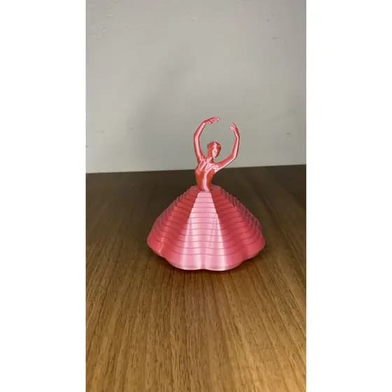 Bailarina sensorial | Giratória | antiestresse | Decoração