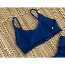 top avulso costa nua feminino fitness