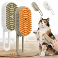 Escova a Vapor Para Gatos Remoção de Pelos Para Animais de Estimação