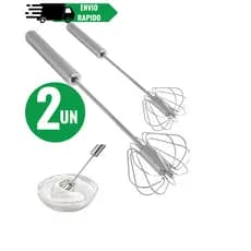Kit 2 Misturador Manual Semi Automático Aço Inoxidável