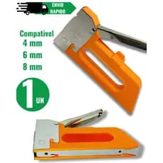 Grampeador de Tapeceiro Alta Pressão Manual Profissional Capacidade de  grampos 4 MM 6 MM 8MM