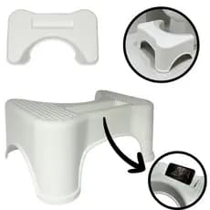 Banquinho Banheiro Antiderrapante Vaso Sanitário Ergonômico