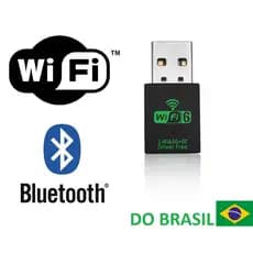 Adaptador WI-FI 5G + Bluetooth - Super Rápido USB Wireless