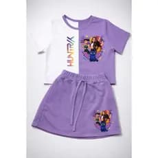 Conjunto Infantil Huntrix Menina Kpop