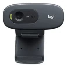 Webcam HD Logitech C270 com imagem clara em 720p e microfone embutido