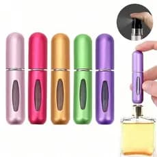 1/6 Peças Porta Perfume Recarregavel Portatil Spray 5ml