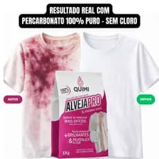 Percarbonato de sódio 100% Puro --- Tira Manchas Roupas Brancas -- MUITO MELHOR que Calisul