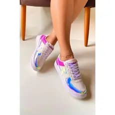 Tênis Feminino Casual Lançamento Confortável Sapatênis Sapato Blogueira Plataforma Luxo