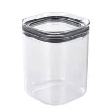 Pote Hermetico PS 180 ml Sanremo 6,5 x 6,5 x 8,5 cm – Pote Hermetico Pequeno 180 mL PS Transparente, Modular, Vedação co