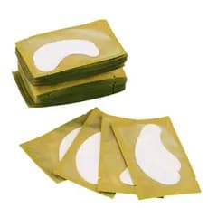 KIT 100 Unidades de Gel Pads (50 Pares) Adesivos em Gel Protetores de Pálpebras para Extensão de Cílios