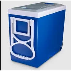 CAIXA SUPER TERMICA 32 LITROS COOLER GRANDE COM RODINHAS