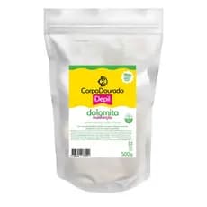 Dolomita Pó Corpo Dourado Clareador Natural Calmante 500g