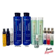 Kit Capilar com 2 Progressiva 11itens Amey Cosméticos Uso Profissional produtos para cabelo