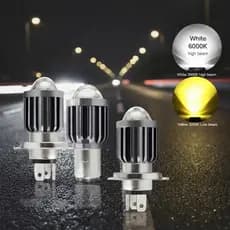 Super Brilhante 12000LM Farol LED Universal para Motocicleta H4/H6 12V Lâmpadas de Feixe Alto/Baixo para Neblina para