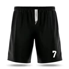 Bermudas Shorts Calção Futebol Básico Academia Treino Número 7