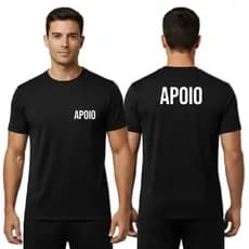 Camisa Camiseta APOIO Time Equipe Evento Masculina Feminina Unissex Profissão Uniforme Dry Fit Uv