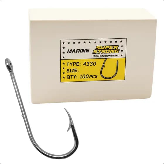 Anzol Marine Super Strong 4330 - Varios Tamanho