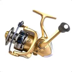 Molinete Pesca Fb 4000 Carretel Em Alumínio Reforçado-6 Rol