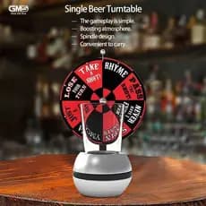 Jogo engraçado Spin Lucky Wheel para adultos, Creative Family Party Game, Drink Turntable, Bar Spin Tool, Arrow Board Games para festa