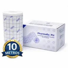 Curativo Filme Transparente 10cm x 10m  Fixador Impermeável Respirável e Hipoalergênico