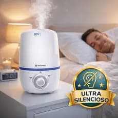Umidificador de Ar  Bivolt 110/220V Silencioso Grande Capacidade  para Essências Aroma dormir tranquilo para tempo seco