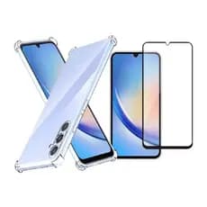 Kit Película 3D para Samsung Galaxy A34 5G, Kit Película 3D vidro Temperado para Samsung Galaxy A34.