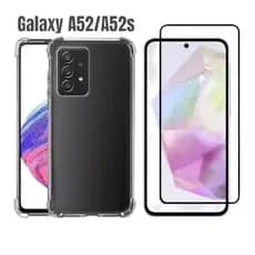 Kit Película 3D para Samsung Galaxy A52, Kit Película 3D vidro Temperado Samsung Galaxy A52s 5G.