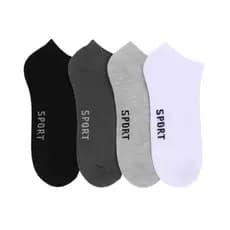 Kit com 3,6,12 e 24 Pares de Meias Cano Curto, Conjunto de Meias Unissex Sport Veste do 40-46.