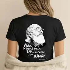 Camiseta Feminina Pedagogia 100% algodão para quem busca conforto sem abrir mão do seu estilo no dia a dia