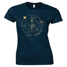 Camiseta Faculdade Curso Farmácia Feminina,baby look,100% algodão,estampas exclusivas