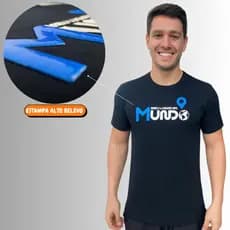 Camiseta Jovem Gospel Malha 100% Algodão Premium Estampa Gel Feminina Masculina Camisa Missão Unissex