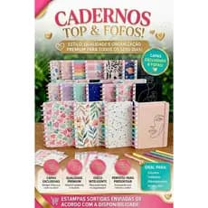 Caderno Inteligente de Discos 20x27cm 80 Folhas com 10 Discos Reposicionável Planner Fichário