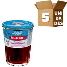 Kit 5 Geleia De Mocotó Zero Açúcar Ducopo  Escolha Seu Sabor 170g