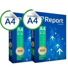 Papel Sulfite A4 75g Premium Report Suzano 1.000 Folhas