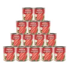 Kit 12 Salsichas Tipo Viena Em Lata Frisa