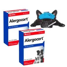 Alergocort para Cachorro e Gato Anti-inflamatório e Antialérgico  Coveli 10 comprimidos