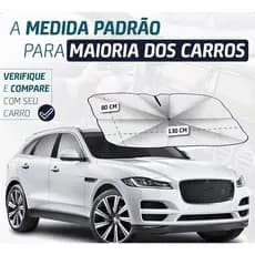 Quebra Sol Para Brisa Carro Protetor Solar Guarda Chuva