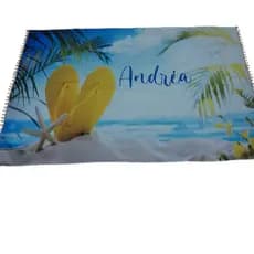 Canga Saída de Praia Plus Size Personalizadas com Nome